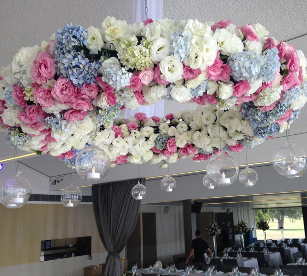 Flower Walls / Chandeliers